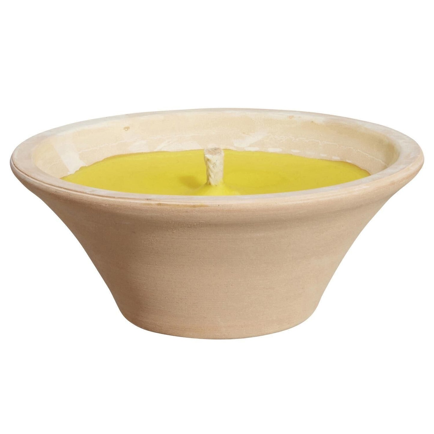 DEVINEAU Terracotta Citronella Mosquito Repellent Candle