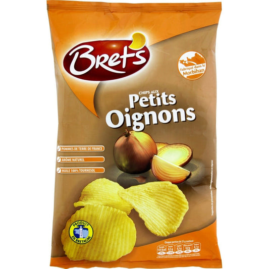 Chips aux Petits Oignons BRET'S le sachet de 125 g