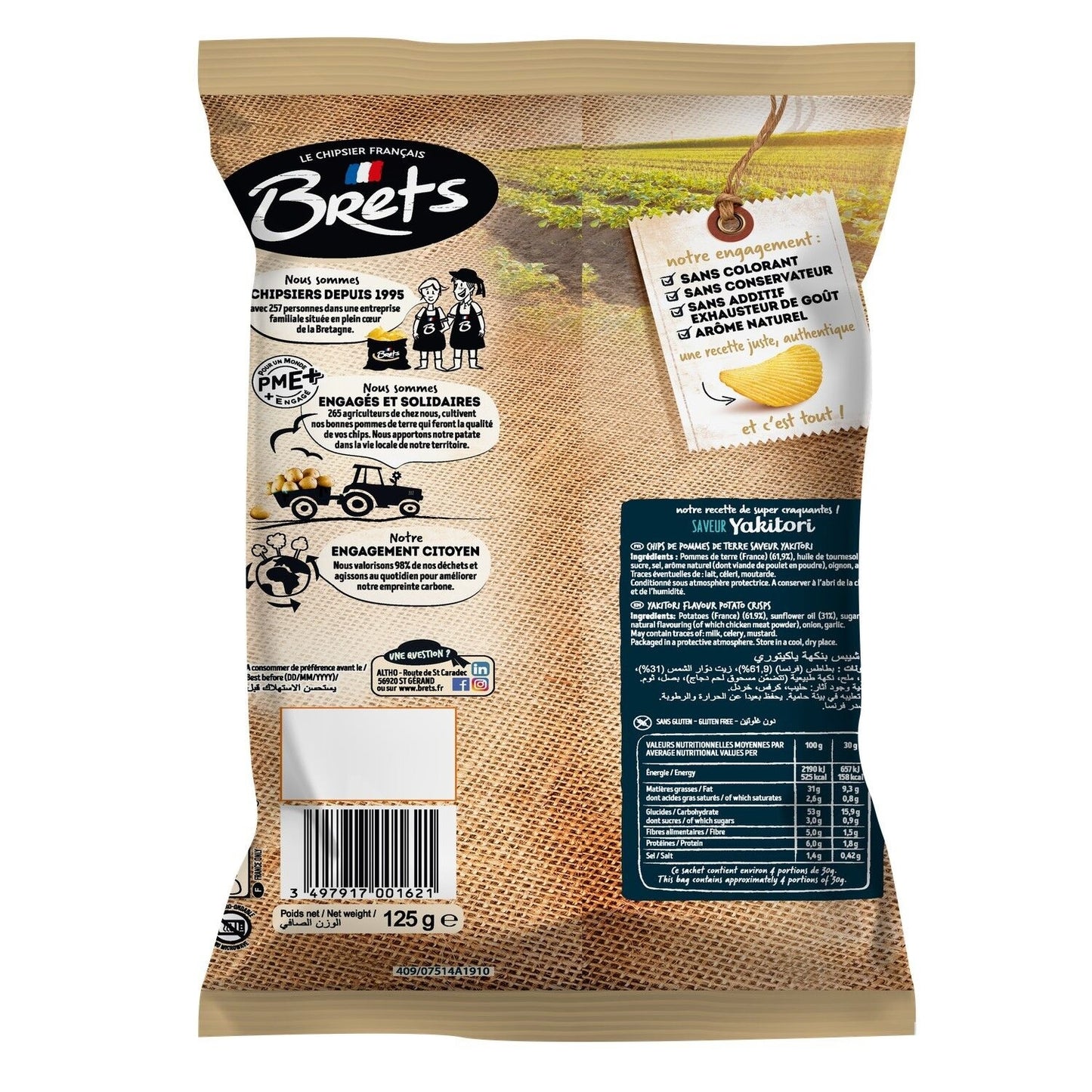 Chips Saveur Yakitori BRETS