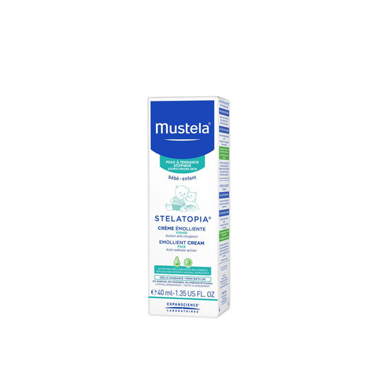 Crème Bébé Emolliente Peaux Très Sèches MUSTELA le tube de 40 ml