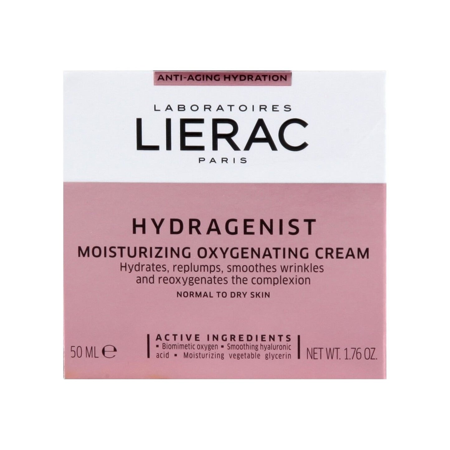 Hydragenist LIERAC Feuchtigkeitscreme für das Gesicht von Frauen für alle Hauttypen