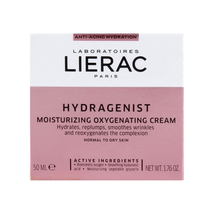 Hydragenist LIERAC Feuchtigkeitscreme für das Gesicht von Frauen für alle Hauttypen