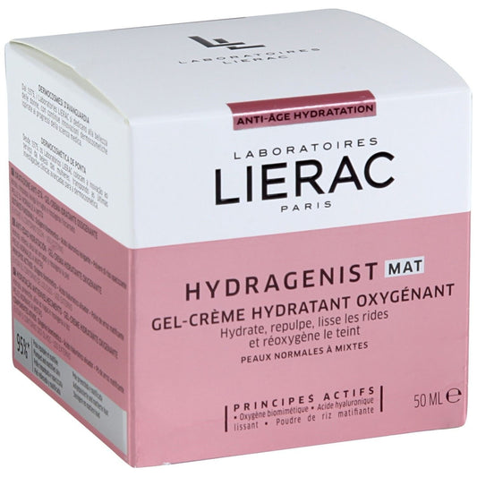 Gel Crème Visage Hydratant LIERAC le pot de 50mL