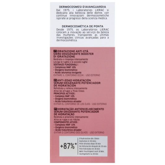 LIERAC Hydragenist Moisturizing Face Serum