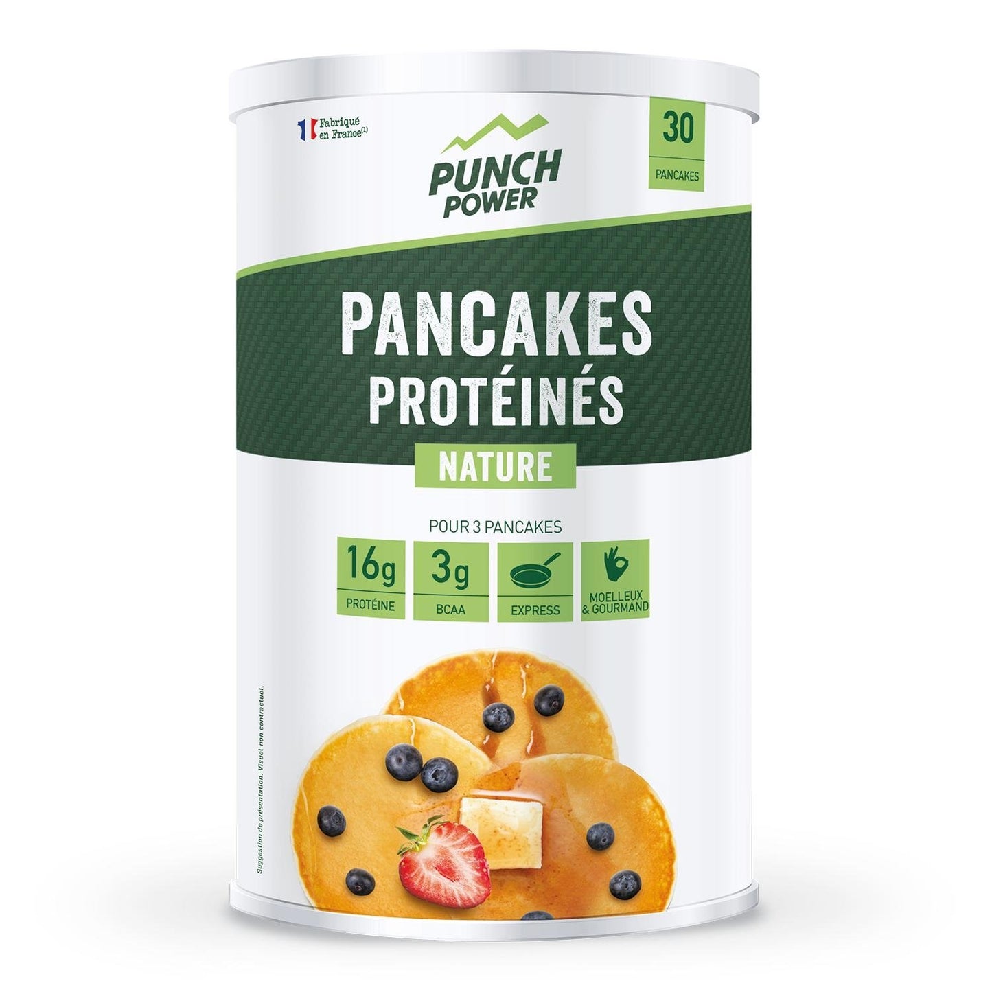 Plain Protein Pancakes 30 PUNCH POWER Pancakes