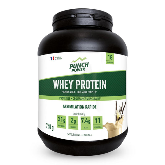 Protéine Pure Whey Vanille Intense PUNCH POWER
