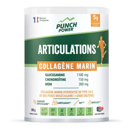 Complément Alimentaire Articulaire Collagène Marin Poudre 280g PUNCH POWER 