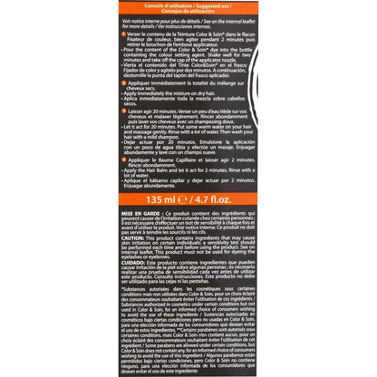 Coloration Permanente 4N Châtain Naturel Sans Ammoniaque Color et Soin 3 CHENES 