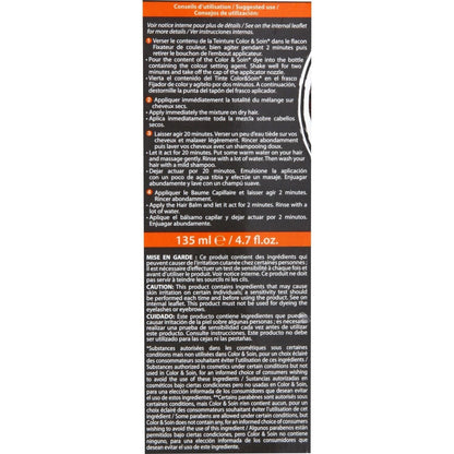 Coloration Permanente Châtain Foncé 3N Sans Ammoniaque Color et Soin 3 CHENES 