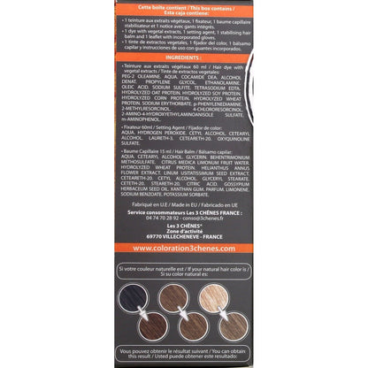 Coloration Permanente 7n Blond Noisette Sans Ammoniaque Color et Soin 3 CHENES