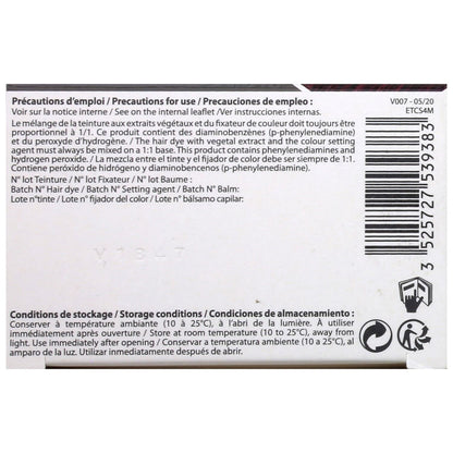 Coloration Permanente 4m Châtain Acajou Sans Ammoniaque Color et Soin 3 CHENES