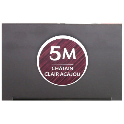 Coloration Permanente 5m Châtain Clair Acajou Sans Ammoniaque Color et Soin 3 CHENES
