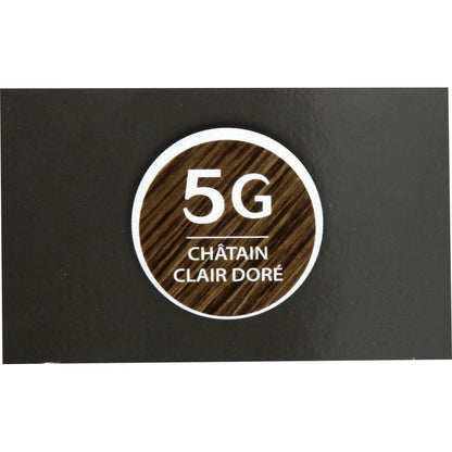 Coloration Permanente 5G Châtain Clair Doré Sans Ammoniaque Color et Soin 3 CHENES 