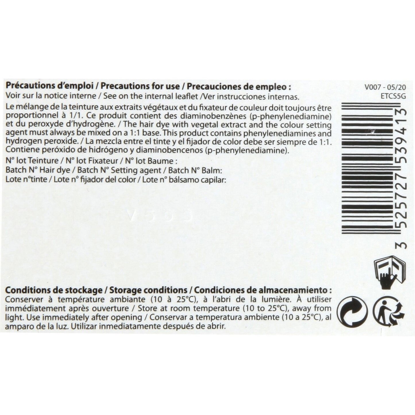 Coloration Permanente 5G Châtain Clair Doré Sans Ammoniaque Color et Soin 3 CHENES 