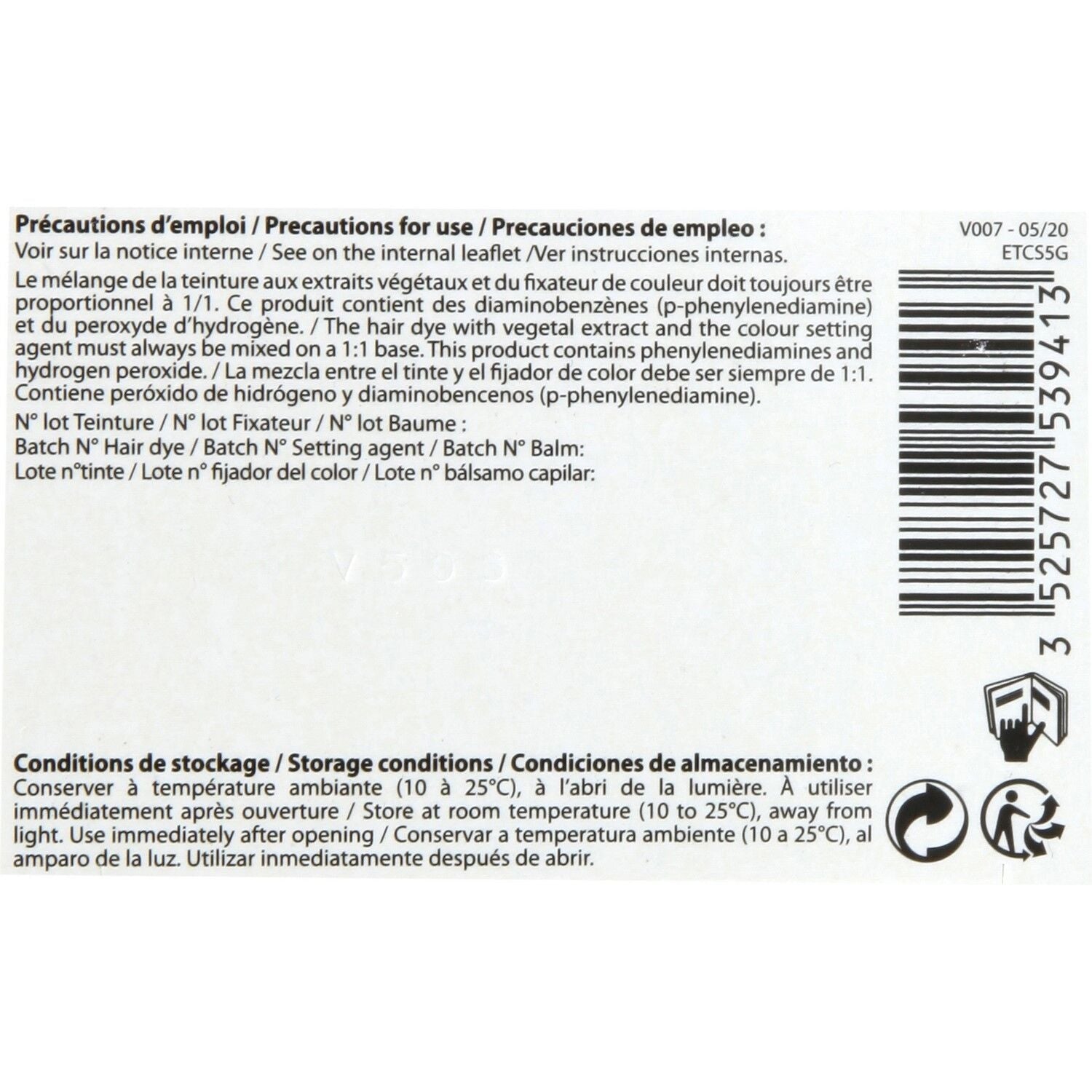 Coloration Permanente 5G Châtain Clair Doré Sans Ammoniaque Color et Soin 3 CHENES 