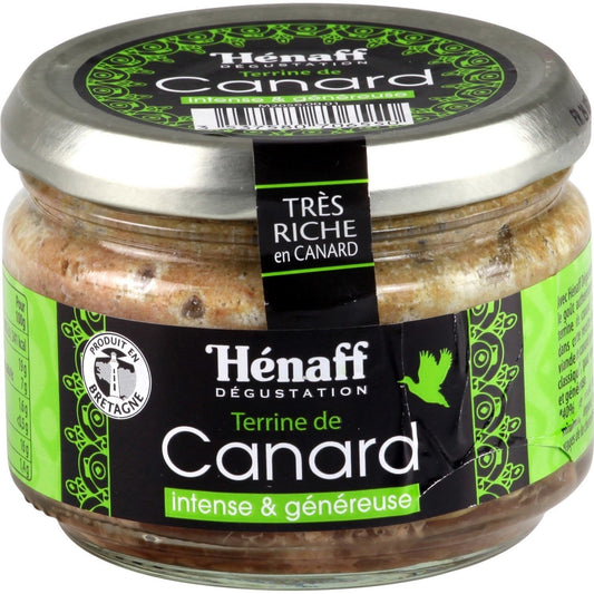 Terrine de Canard HENAFF le pot de 180g