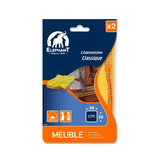 Chamoisine ELEPHANT le lot de 2 chamoisines