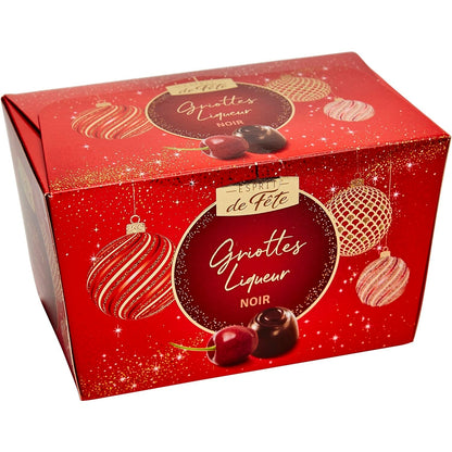 Dark Chocolate and Morello Cherry Liqueur Sweets SPIRIT OF THE PARTY