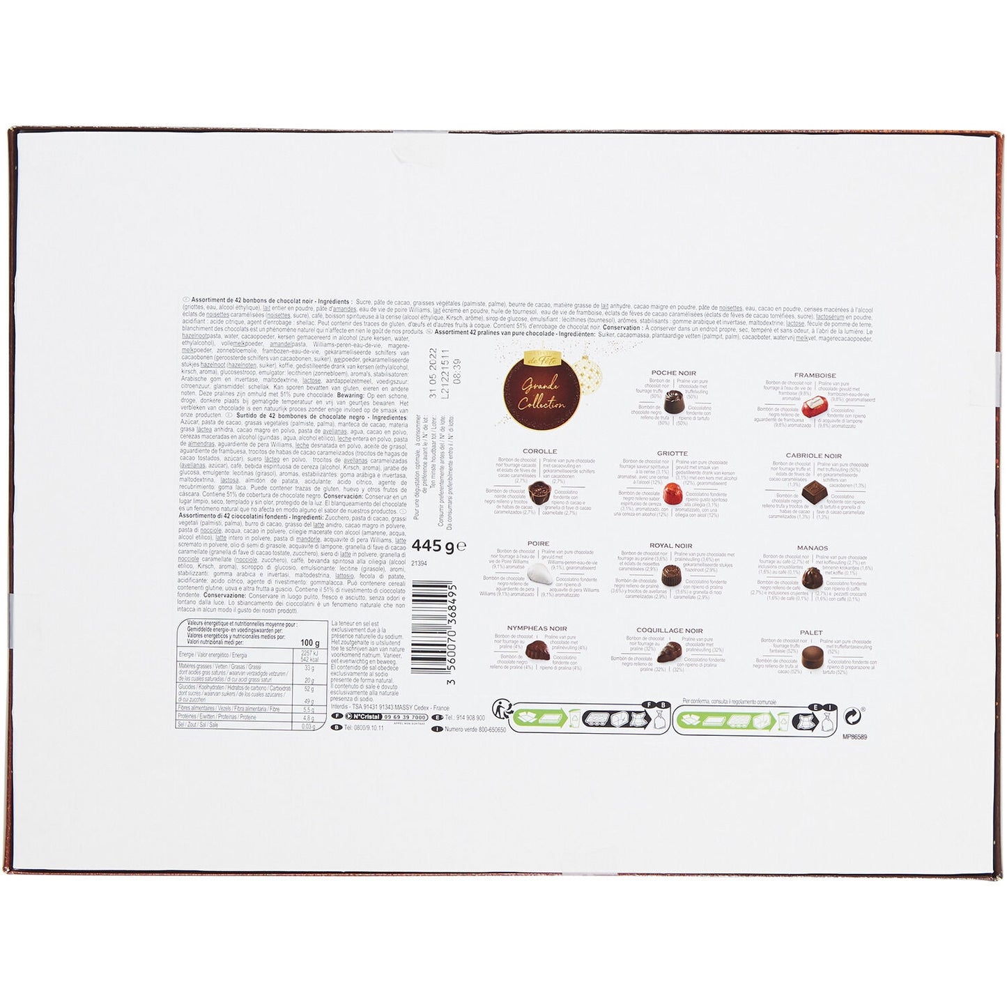 Dark Chocolate Assortment FESTIVE SPIRIT