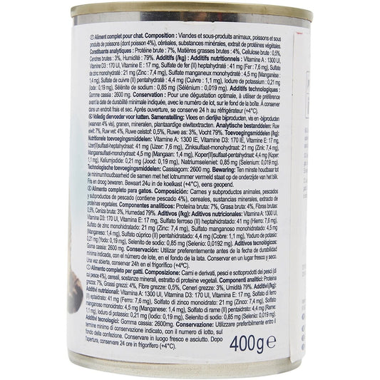 Pâtée Pour Chat Adulte Poisson PP BLANC 