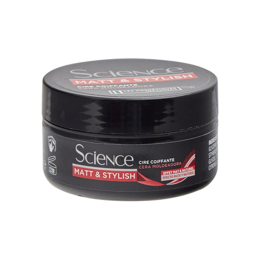 Cire Coiffante Effet Mat et Naturel LCS SCIENCE KERA le pot de 75mL