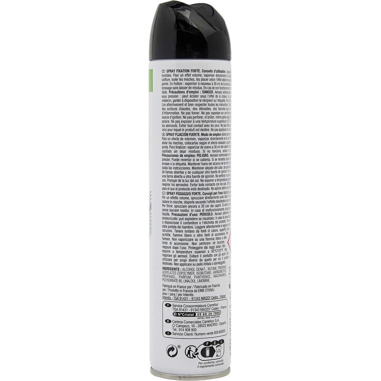 Spray Coiffant Fix & Sculpt Fixation Forte LCS SCIENCE KERA