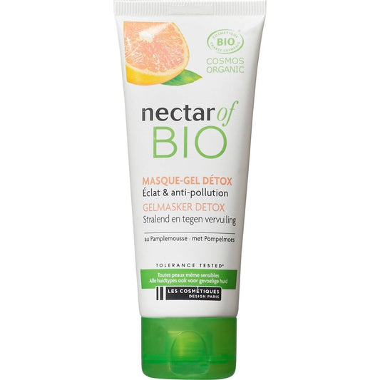 Masque Visage Gel Détox Pamplemousse NECTAR OF BIO