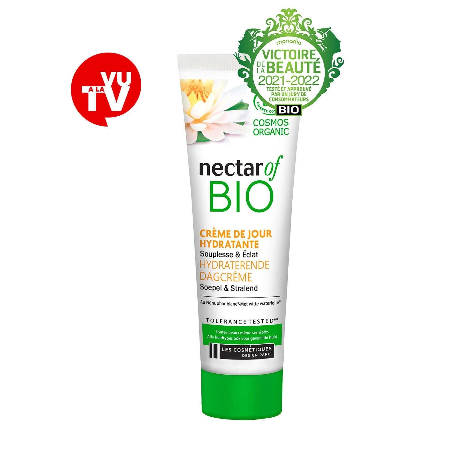 Crème Visage Jour Hydratante NECTAR OF BIO le tube de 50mL