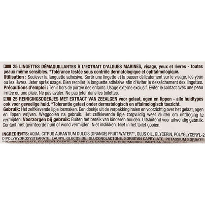 Lingettes Démaquillantes Douceur NECTAR OF BIO
