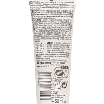 Crème Hydratante Nénuphar Blanc NECTAR OF BIO