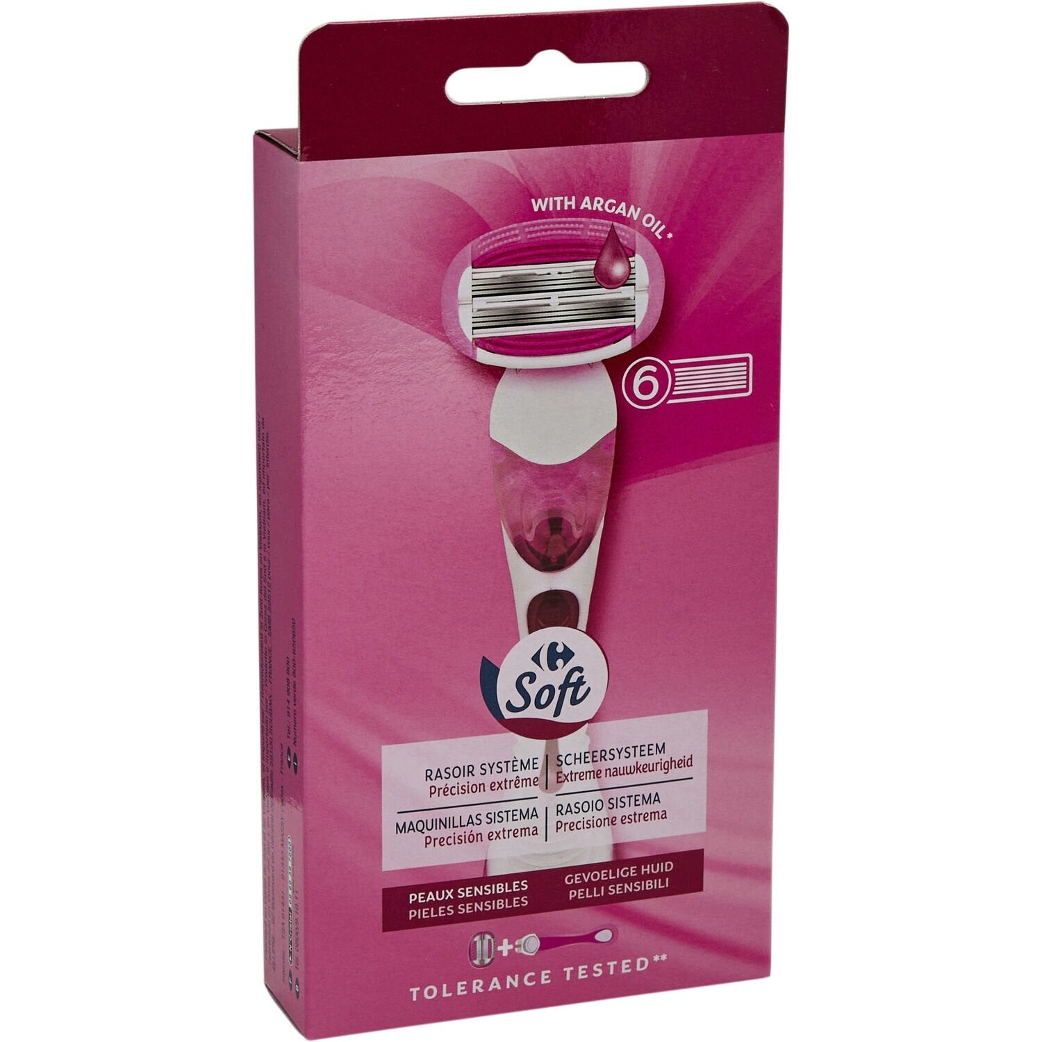 Rasoir pour Femme 6 Lames Perfectissime NECTAR OF BEAUTY l'unité