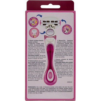 NECTAR OF BEAUTY Perfectissime 6-Blade Women's Razor
