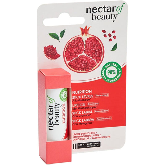 Stick à Lèvres Nutrition Grenade NECTAR OF BEAUTY le stick de 4g