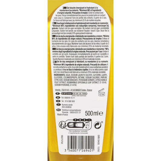 LCS NECTAR OF BEAUTY Mandarin and Rosemary Shower Gel