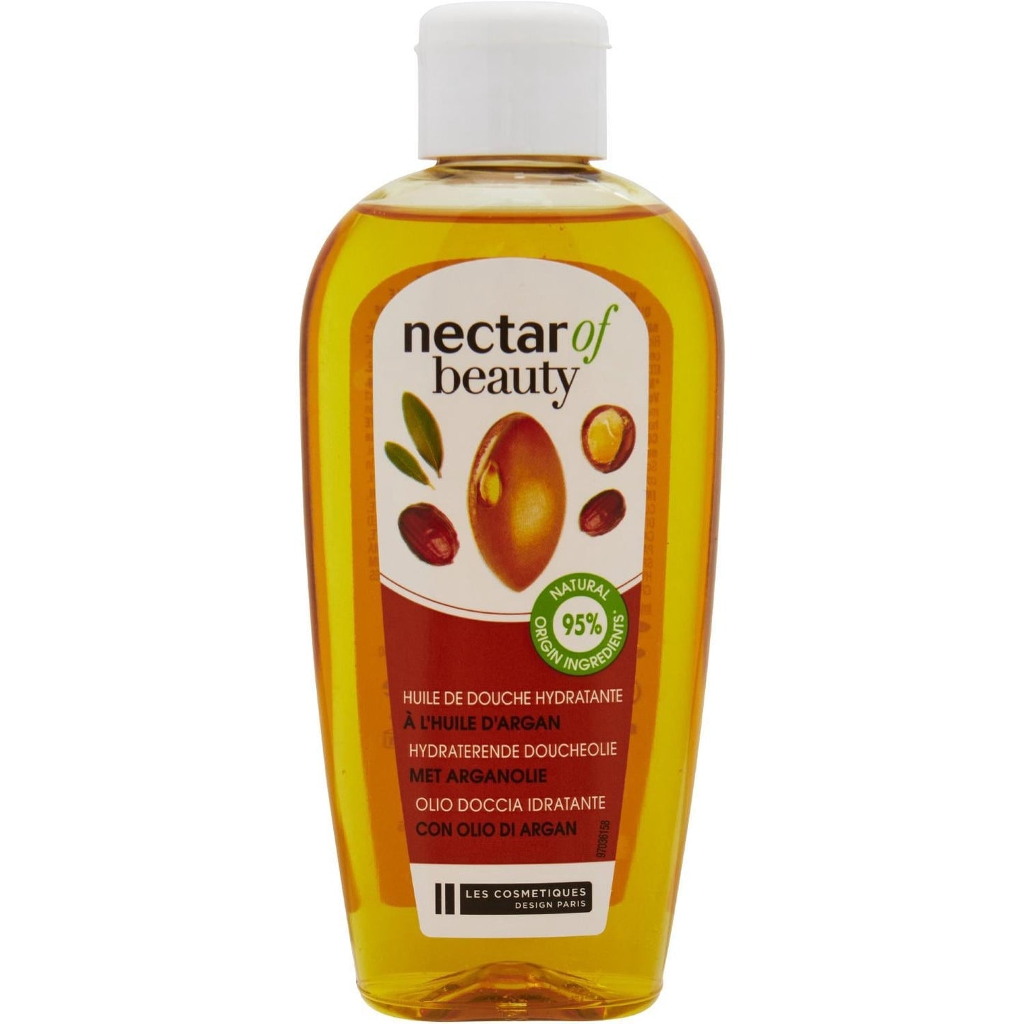 Huile de douche nourrissante et hydratante à l'huile d'argan Hydratante Huile d'Argan NECTAR OF BEAUTY 