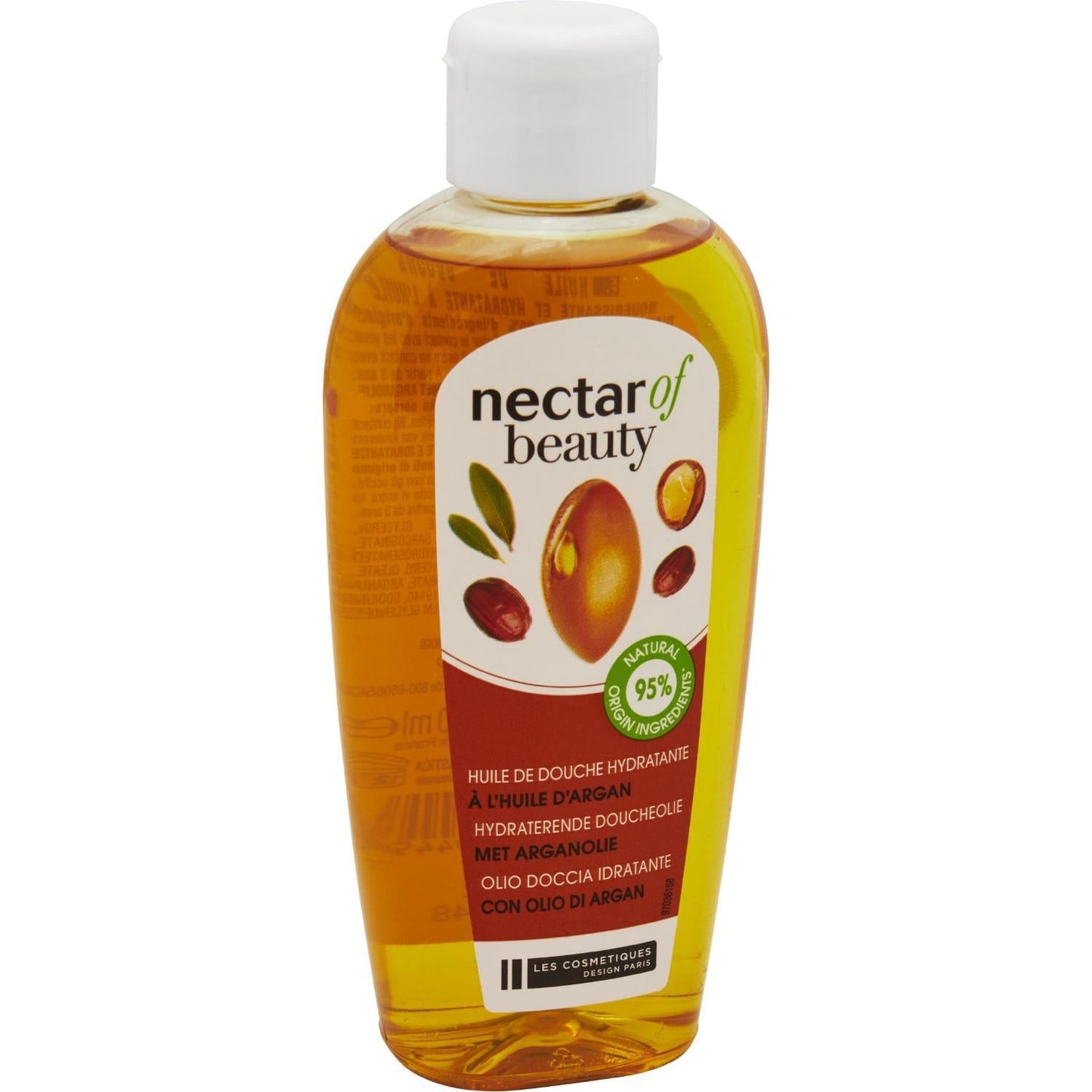 Huile de douche nourrissante et hydratante à l'huile d'argan Hydratante Huile d'Argan NECTAR OF BEAUTY 