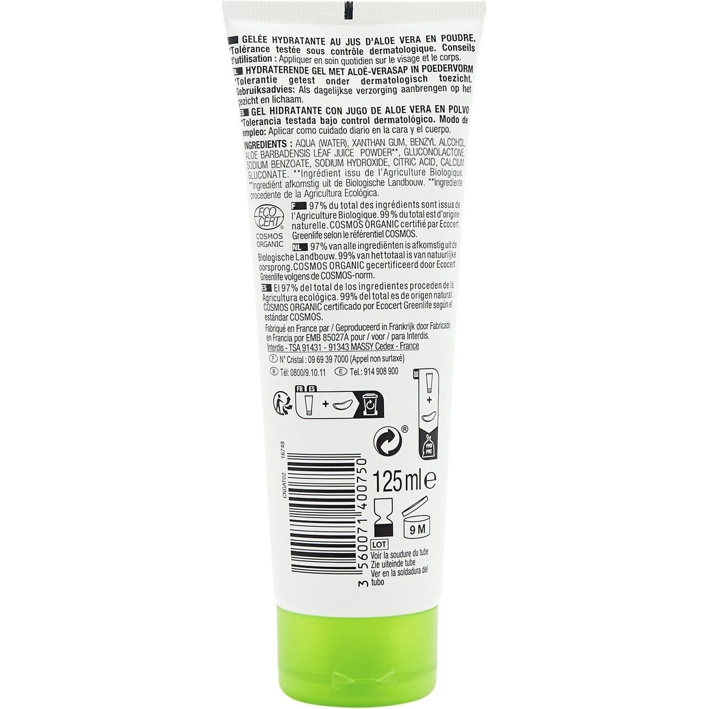 Aloe Vera Jelly NEKTAR AUS BIO