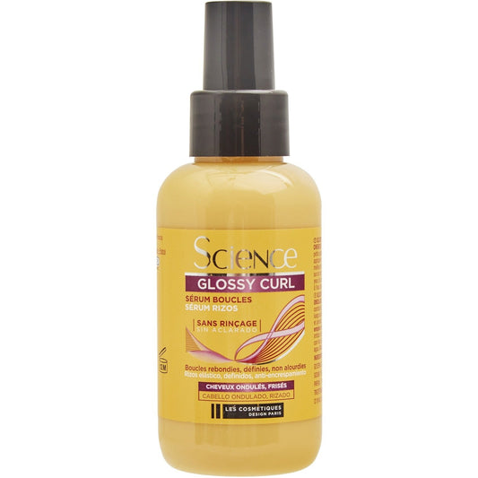 Soin Cheveux Bouclés Brillance Sans Rinçage Glossy Curl SCIENCE le flacon de 100mL