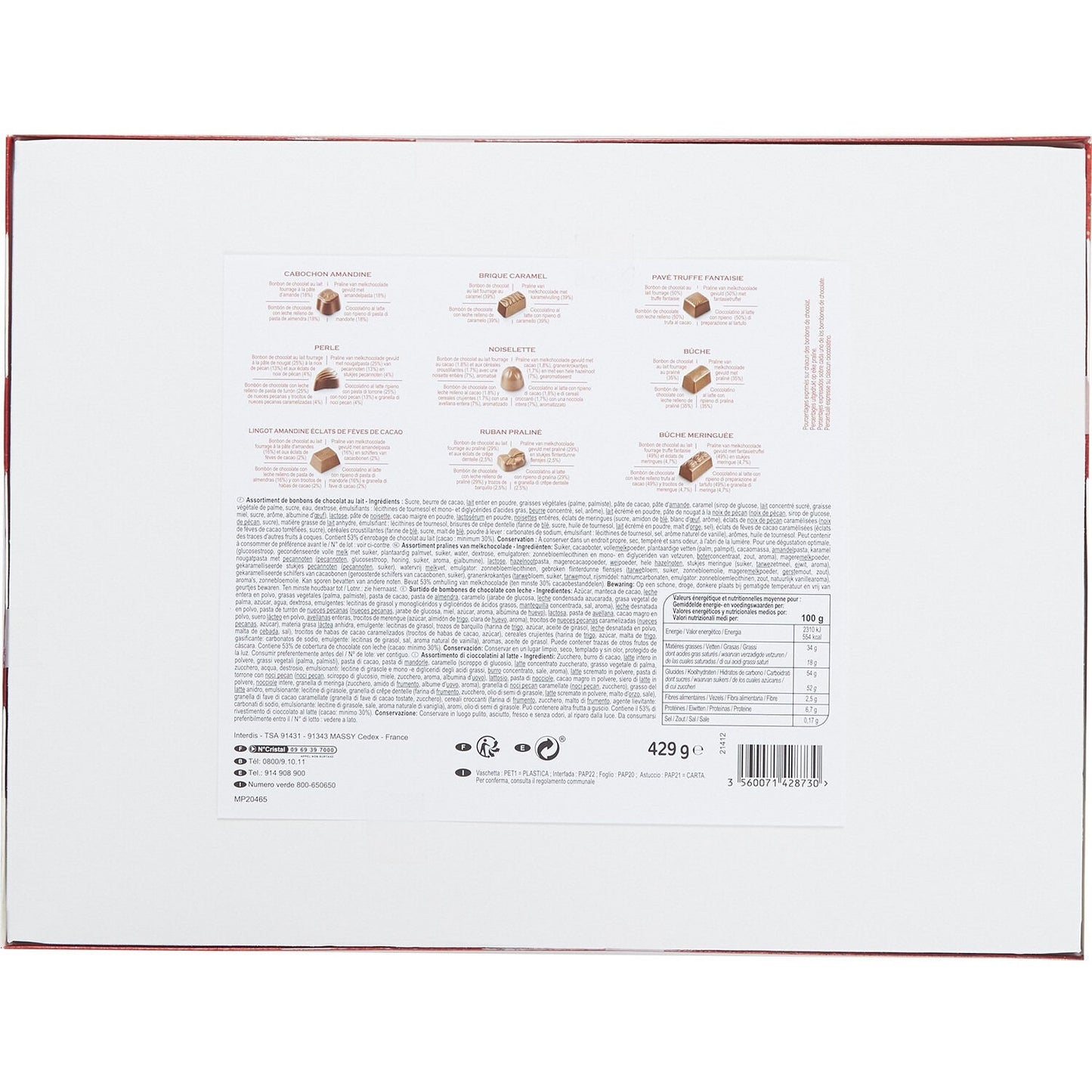 Milk Chocolate Assortment FESTIVE SPIRIT