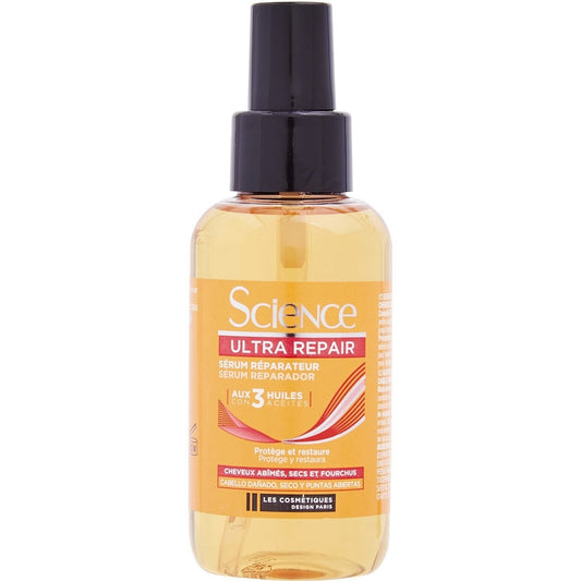 Sérum Cheveux Réparateur aux 3 Huiles SCIENCE le flacon de 100mL