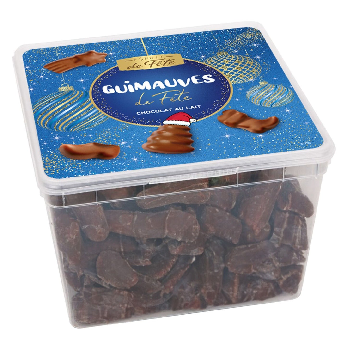 FESTIVE SPIRIT Milk Chocolate Marshmallow Candies