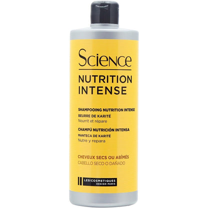LCS SCIENCE Intensives Nährshampoo für trockenes oder strapaziertes Haar mit Sheabutter