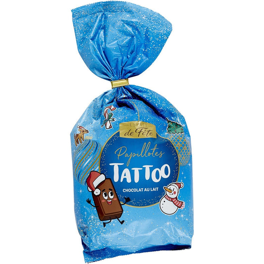 Papillotes Chocolat Lait ESPRIT DE FETE - Gamme de Noël 2025 la boite de 350g