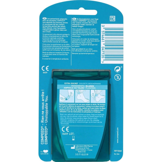 Pansements Ampoules Escarpin Discrétion Soulage la Douleur COMPEED
