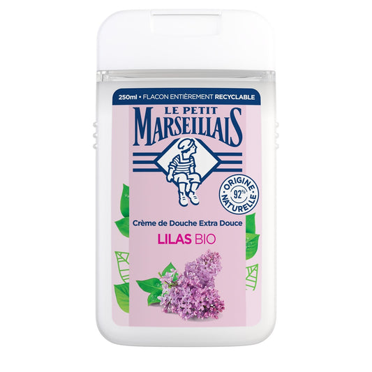 Gel douche Hydratant et Nourrit Bio LE PETIT MARSEILLAIS le flacon de 250mL