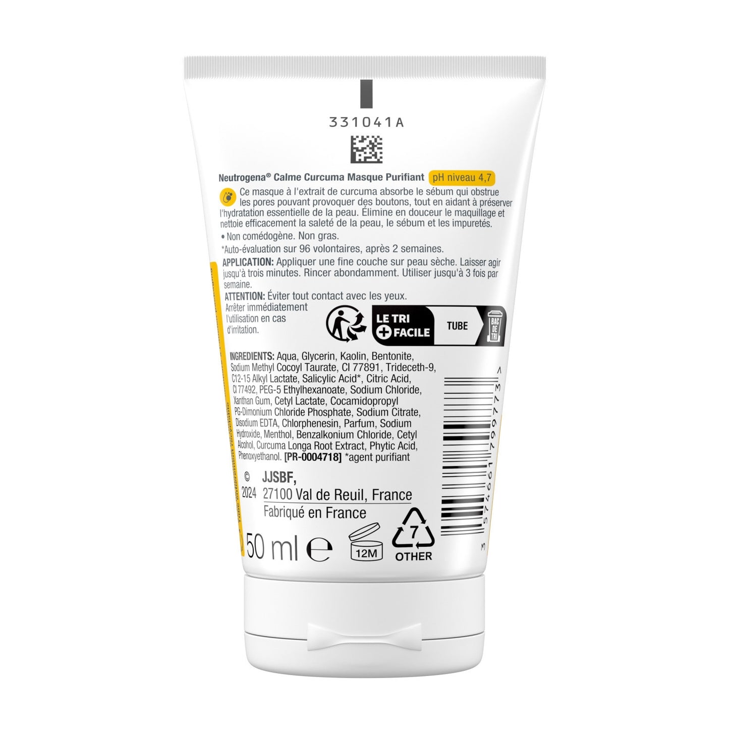 NEUTROGENA Turmeric Extract Face Mask for Spots and Irritation