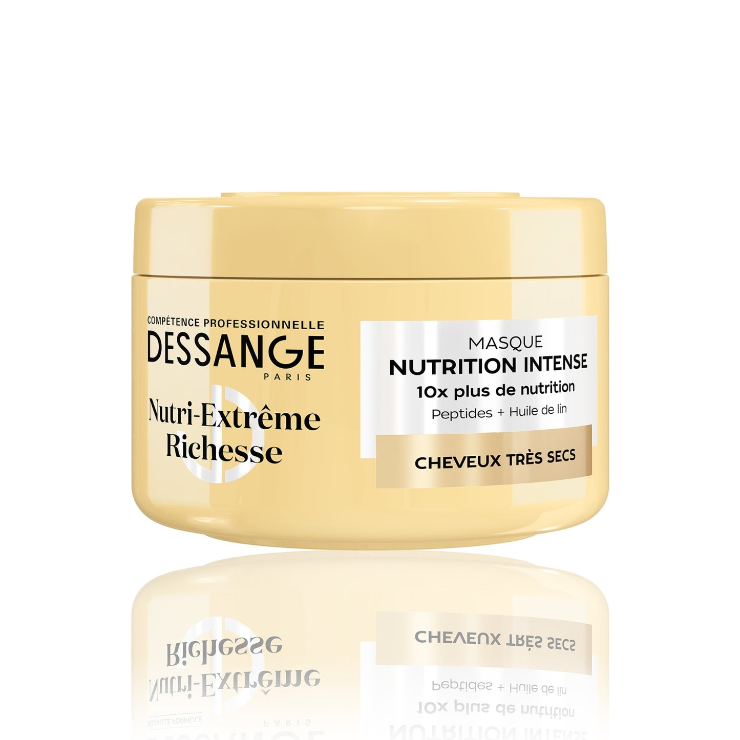 Masque Cheveux Secs Anti-Dessèchement Nourrissant Céramide et Huile de Camélia Gamme Nutri Extrême DESSANGE 