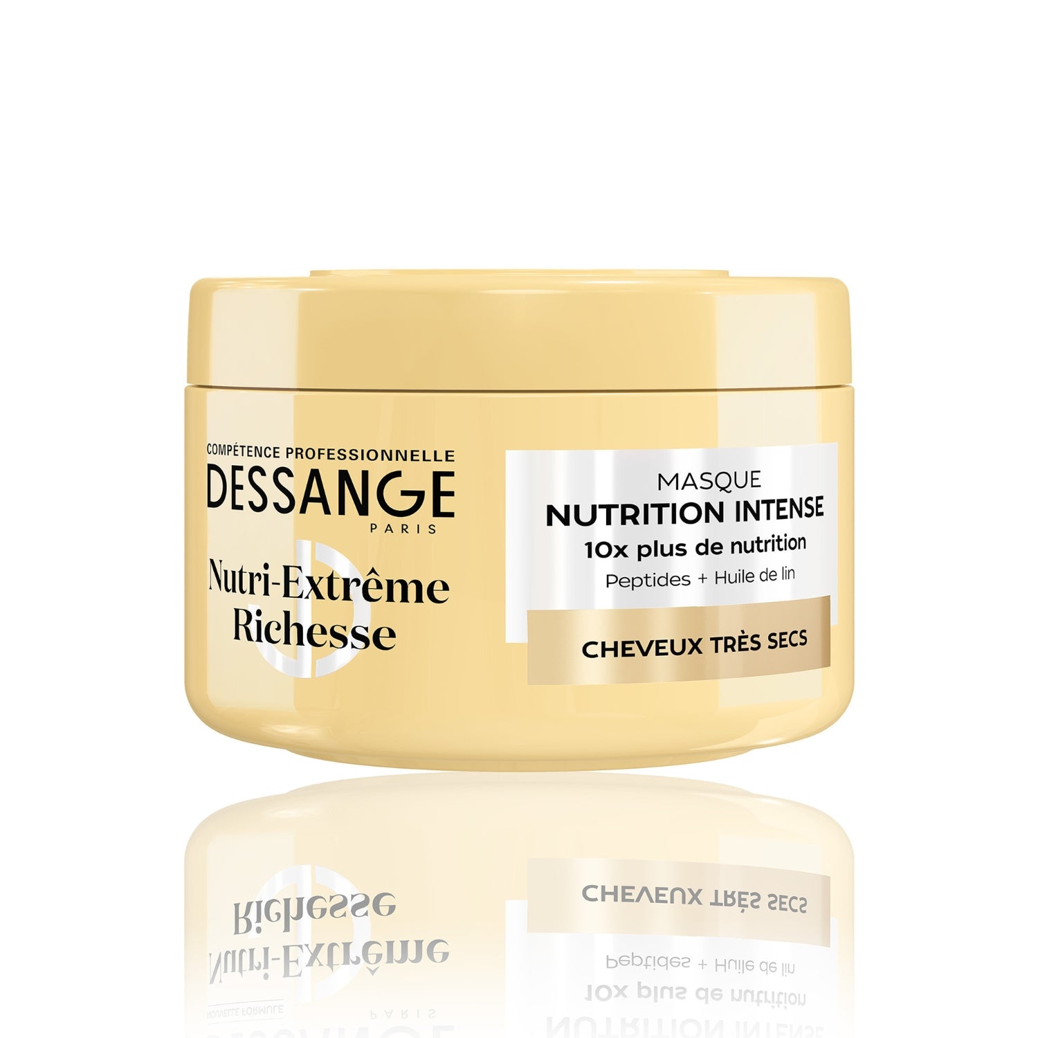 Masque Cheveux Secs Anti-Dessèchement Nourrissant Céramide et Huile de Camélia Gamme Nutri Extrême DESSANGE 