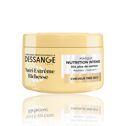 Masque Cheveux Secs Anti-Dessèchement Nourrissant Céramide et Huile de Camélia Gamme Nutri Extrême DESSANGE 