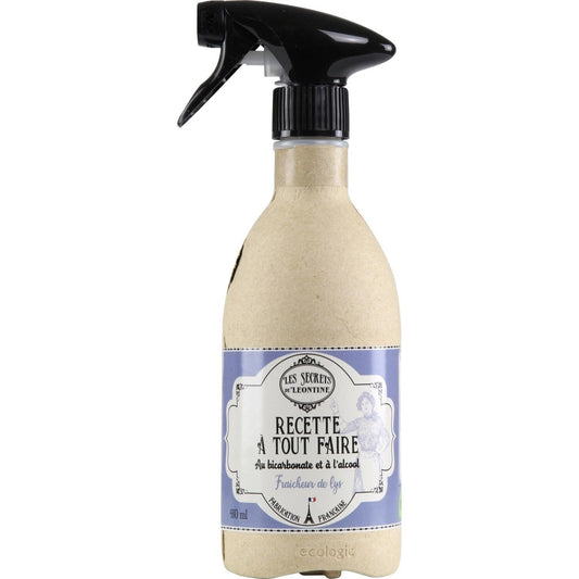 Multi-Surface Household Cleaner Bicarbonate Alcohol Freshness Lily LES SECRETS DE LEONTINE